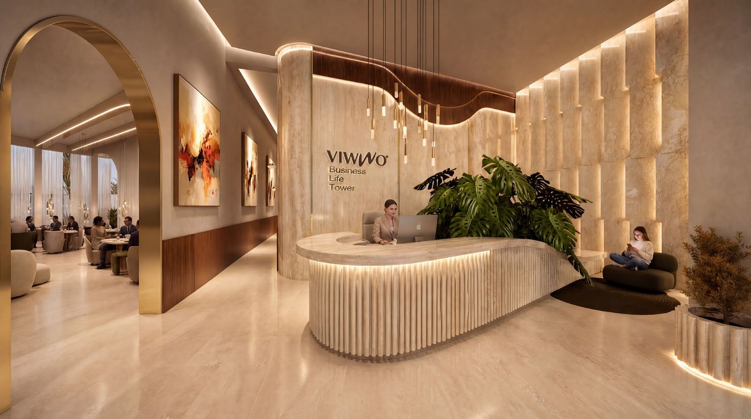 Viwwo Business Life Tower - render 2
